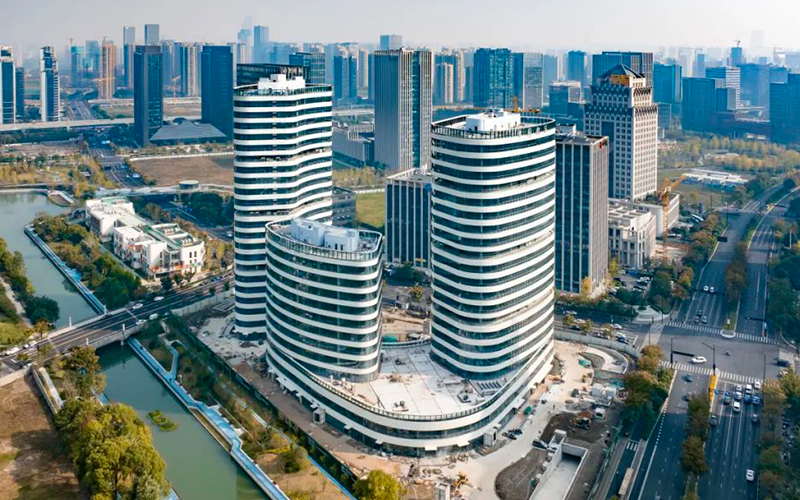 热烈祝贺我公司承接杭州市滨江区中国数谷项目舞台设备工程